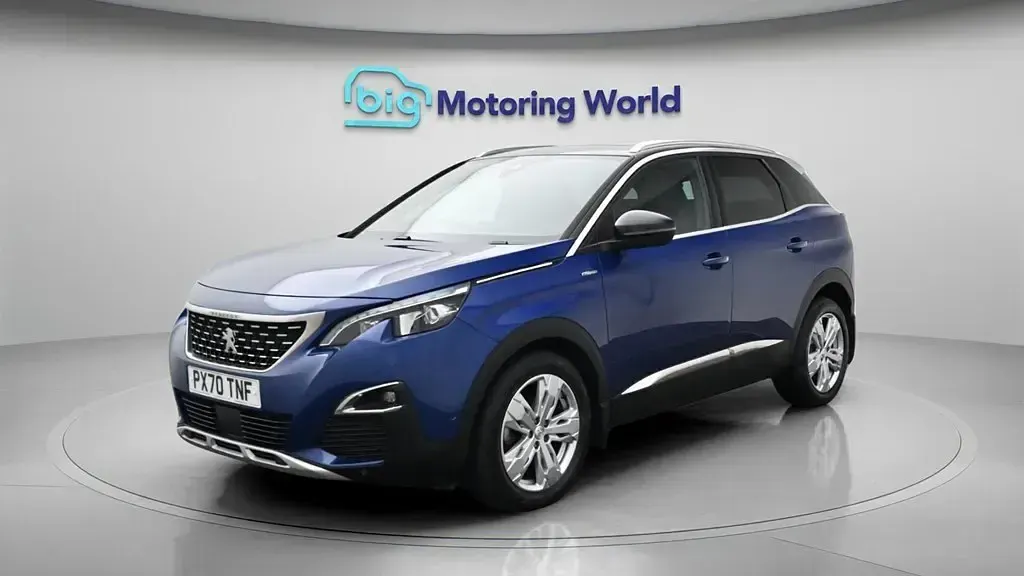 Second-hand Peugeot 3008 GT-line 130 CP (95 kW) 2020 Albastru SUV