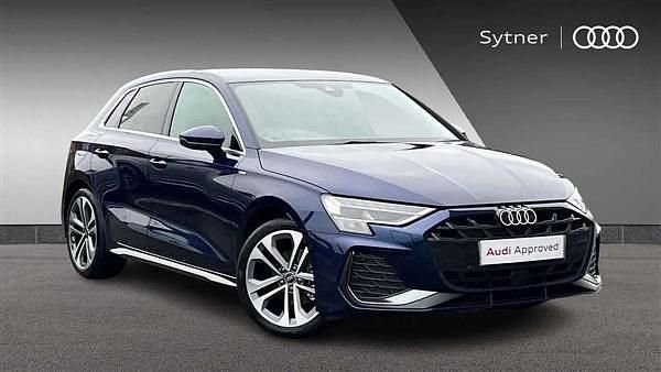 Blue Used 2025 Audi A3 S-Line Hatchback | £29,750 (Expensive) - Image 1/4