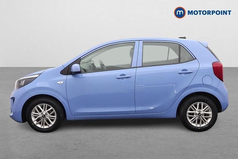 Used Kia Picanto 2021 Blue Hatchback