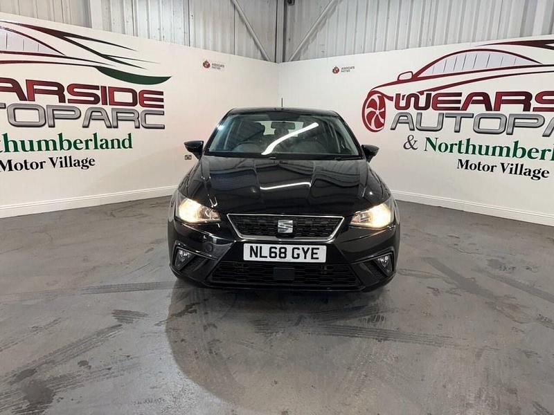 Used Seat Ibiza SE Technology 95 HP (69 kW) 2018 Black Hatchback