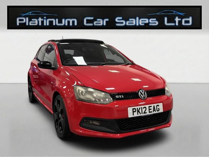 Used VW Polo GTI 180 HP (132 kW) 2012 Red Hatchback