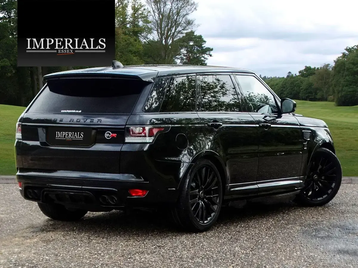 Używany Land Rover Range Rover Sport SVR 2017 Czarny SUV