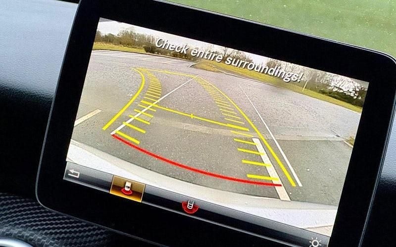 Used Mercedes A180 AMG line 122 HP (89 kW) 2018 Silver Hatchback