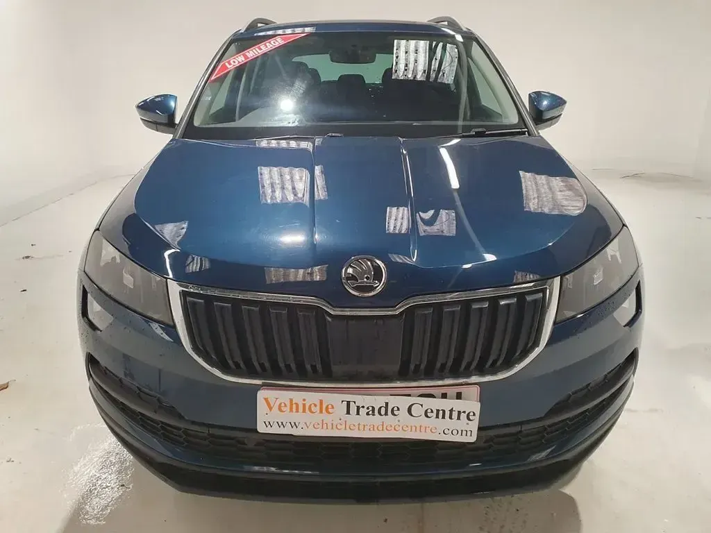 Used Skoda Karoq SE 115 HP (84 kW) 2018 Blue SUV