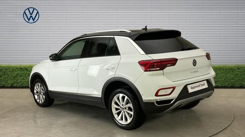 Used VW T-Roc Style 150 HP (110 kW) 2023 White SUV