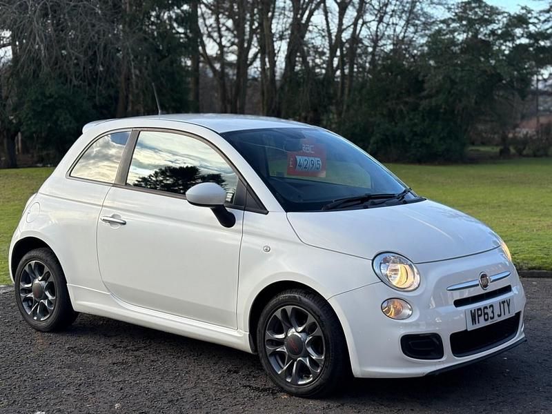 Used Fiat 500 S 69 HP (50 kW) 2013 White Hatchback