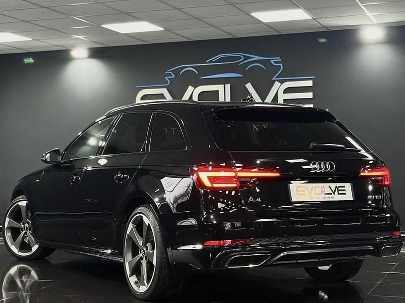 Used Audi A4 Black Edition 190 HP (139 kW) 2019 Black Estate