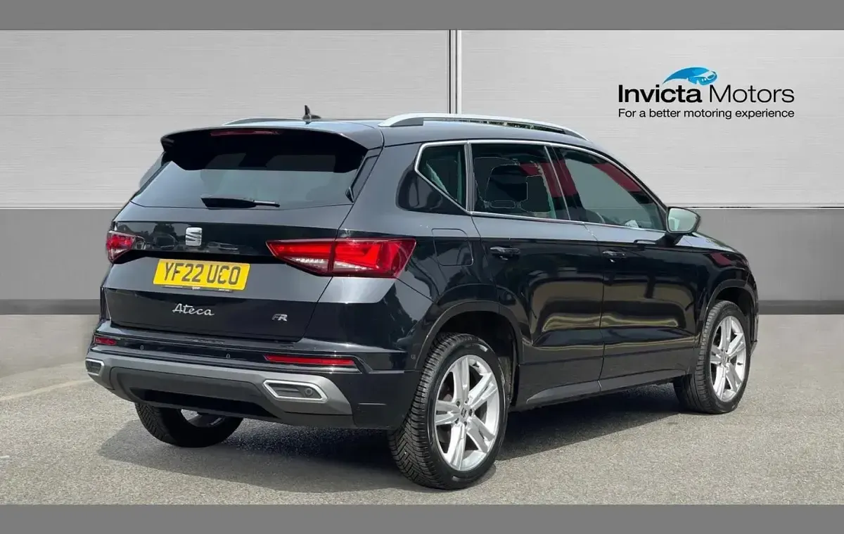 Used Seat Ateca FR 150 HP (110 kW) 2022 Black SUV