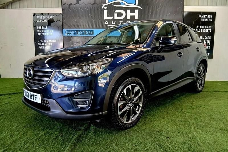 Begagnad Mazda CX-5 Inclusive 175 HK (128 kW) 2017 Blå SUV