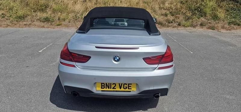 Used BMW 640 Cabriolet M Sport 313 HP (230 kW) 2012 Silver Cabriolet