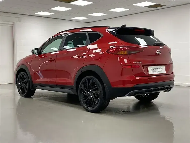 Used Hyundai Tucson N Line 177 HP (130 kW) 2019 Red SUV
