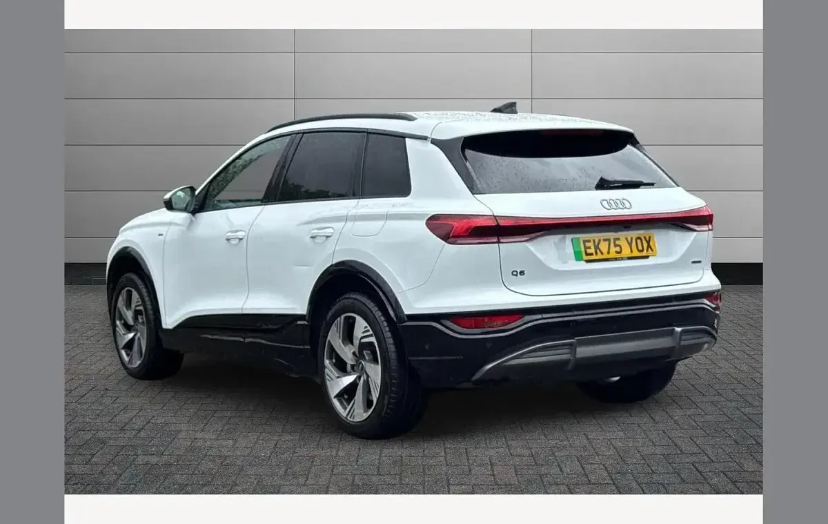 Used Audi Q6 e-tron S-Line 284 kW (387 HP) 2025 White SUV