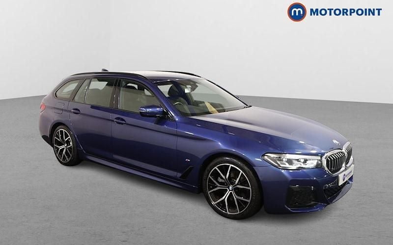 Used 2023 BMW 520 M Sport Estate | £25,399 (Super price) - Image 1/4