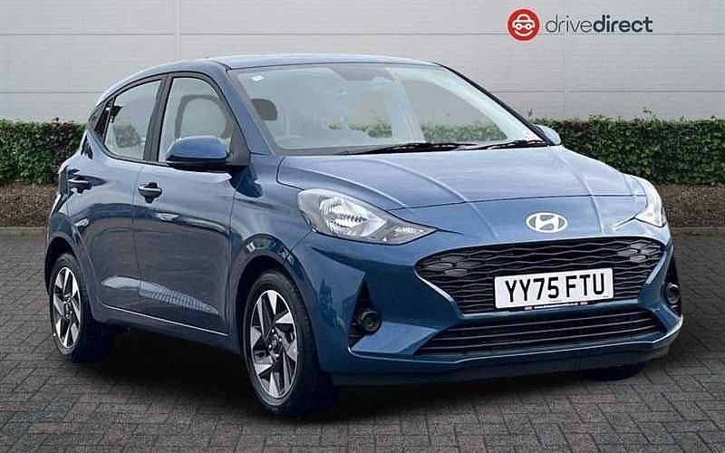 Pearl vibrant blue New 2025 Hyundai i10 Advanced Hatchback | £14,848 (Good price) - Image 1/4