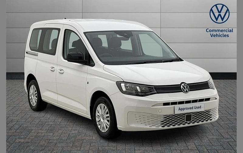 Used VW Caddy 101 HP (74 kW) 2024 White MPV
