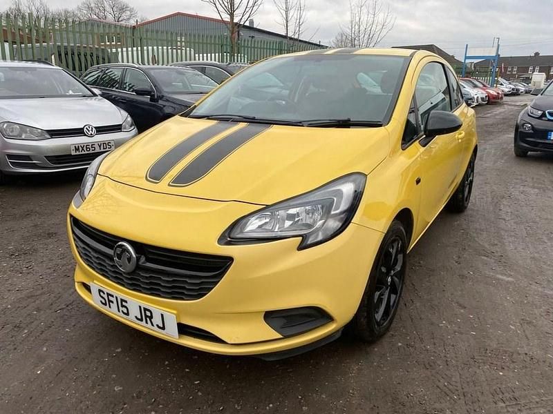 Used Vauxhall Corsa S 115 HP (84 kW) 2015 Yellow Hatchback