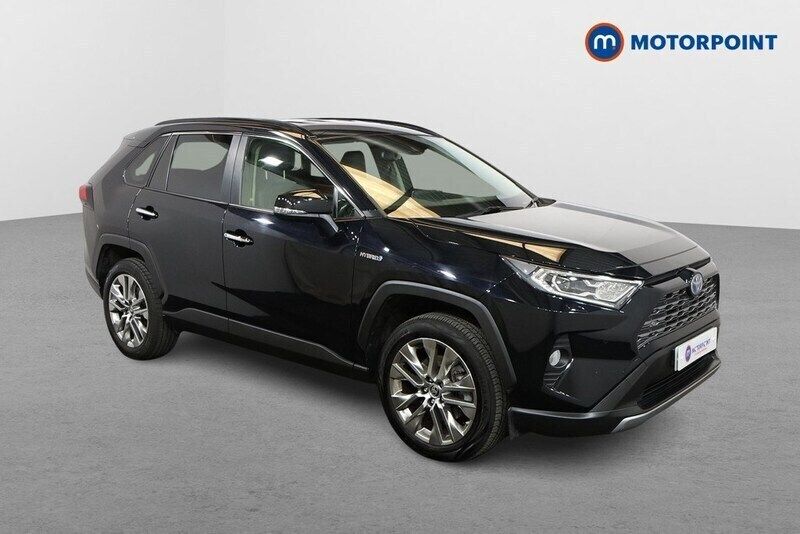 Black Used 2021 Toyota RAV4 Hybrid SUV | £26,299 (Fair price) - Image 1/4