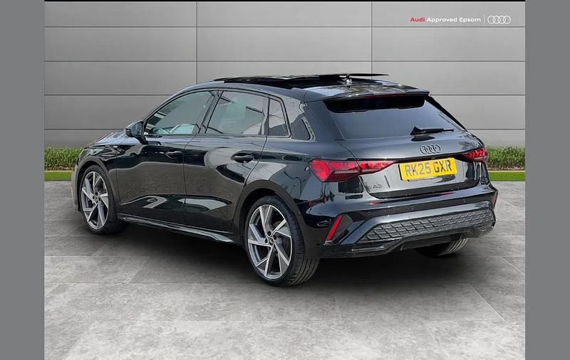 Used Audi A3 Black Edition 147 HP (108 kW) 2025 Black Hatchback