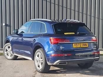 Used Audi Q5 S-Line 204 HP (150 kW) 2023 Blue SUV