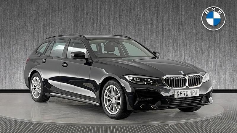 Used BMW 320 Sport Line 181 HP (133 kW) 2020 Black Estate