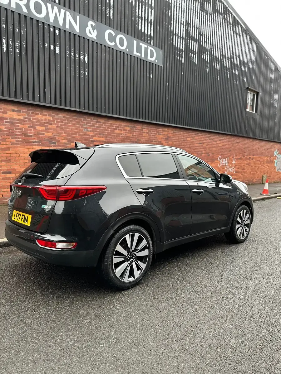 Used Kia Sportage 141 HP (103 kW) 2017 Black SUV