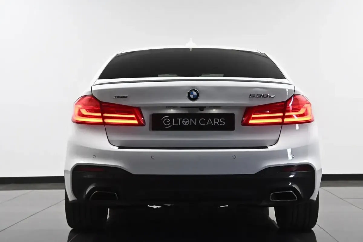 Used BMW 530e M Sport 252 HP (185 kW) 2019 White Sedan
