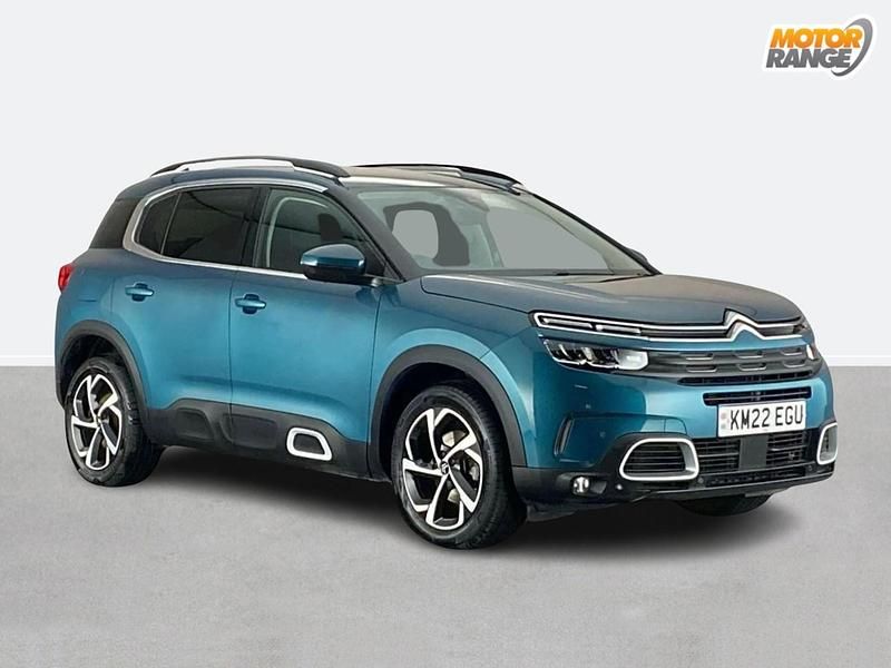 Blue Used 2022 Citroën C5 Aircross Shine SUV | £13,695 (Good price) - Image 1/4