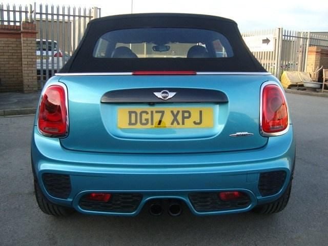 Used Mini John Cooper Works Cabriolet 2017 Turquoise Cabriolet