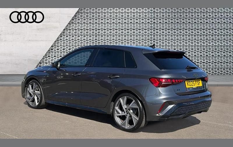 Used Audi A3 Black Edition 147 HP (108 kW) 2025 Grey Hatchback