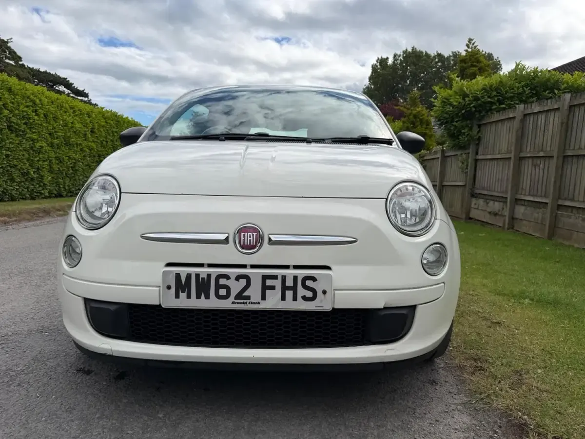 Used Fiat 500 Pop 69 HP (50 kW) 2012 White Hatchback