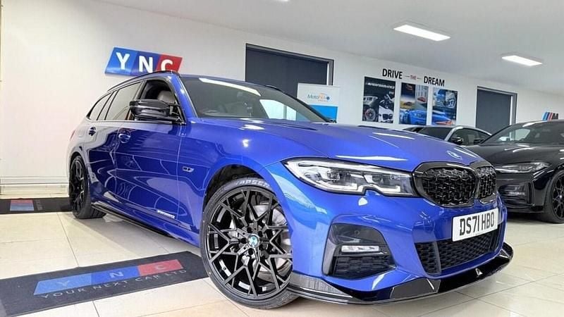 Used BMW 330e M Sport 288 HP (211 kW) 2022 Blue Estate