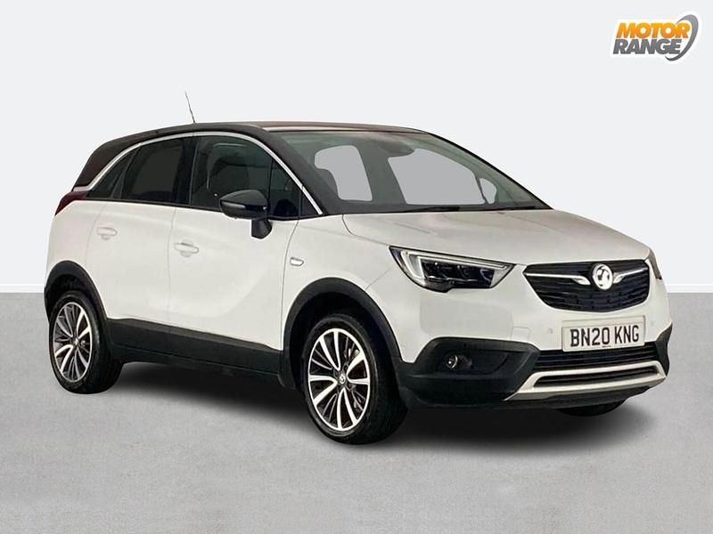 Used Vauxhall Crossland X Elite 130 HP (95 kW) 2020 White SUV