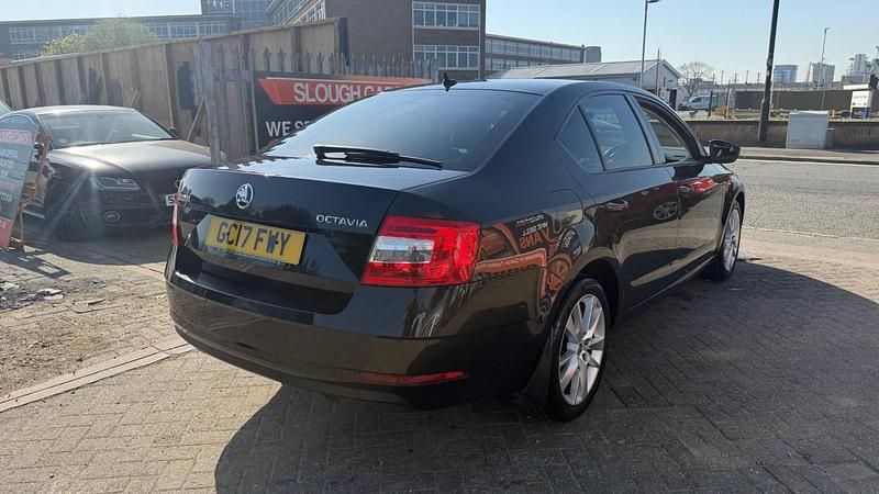 Used Skoda Octavia SE L 115 HP (84 kW) 2017 Black Hatchback