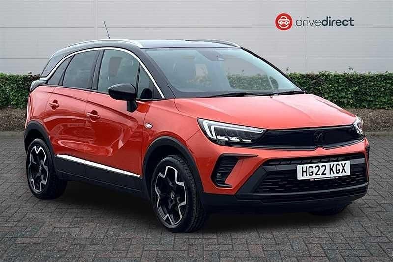 Used Vauxhall Crossland Ultimate 2022 Orange SUV