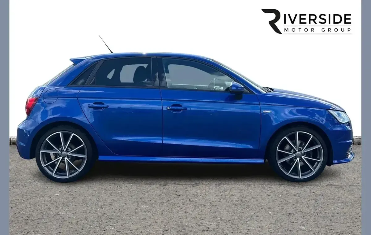 Used Audi A1 Black Edition 147 HP (108 kW) 2016 Blue Hatchback
