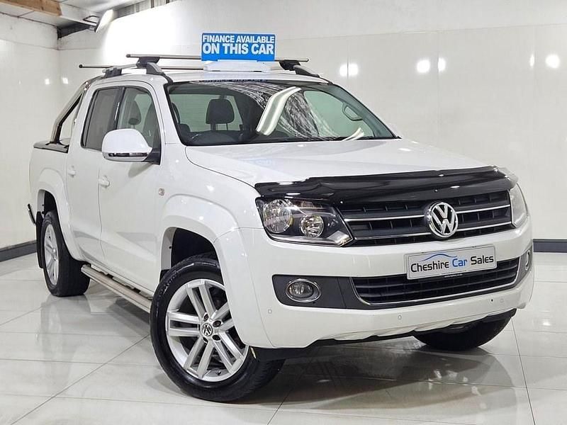 Begagnad VW Amarok Highline 180 HK (132 kW) 2013 Vit Pickup