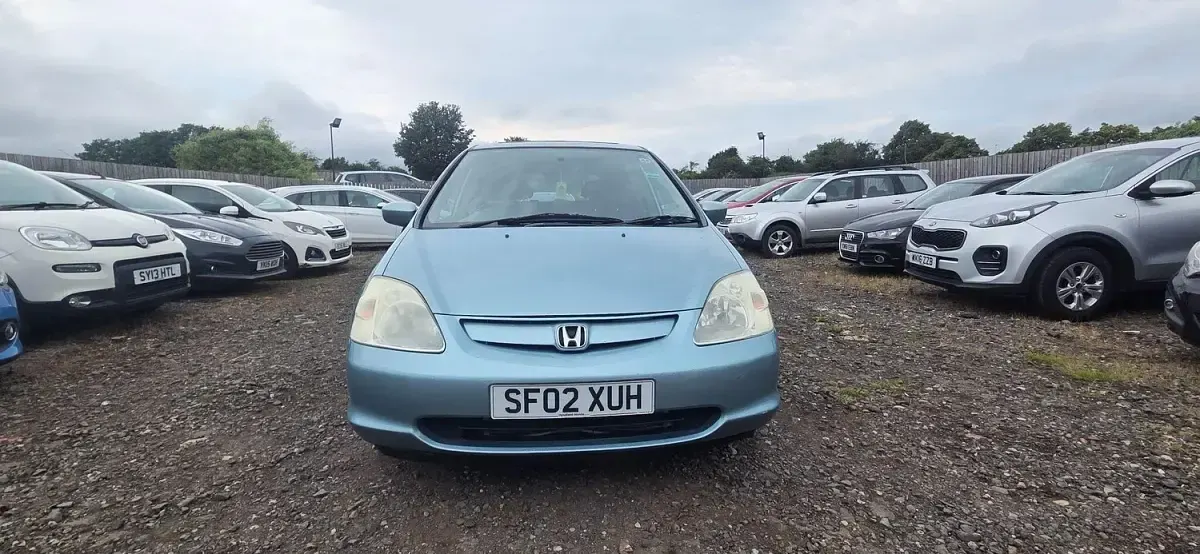 Used Honda Civic SE 2002 Green Hatchback