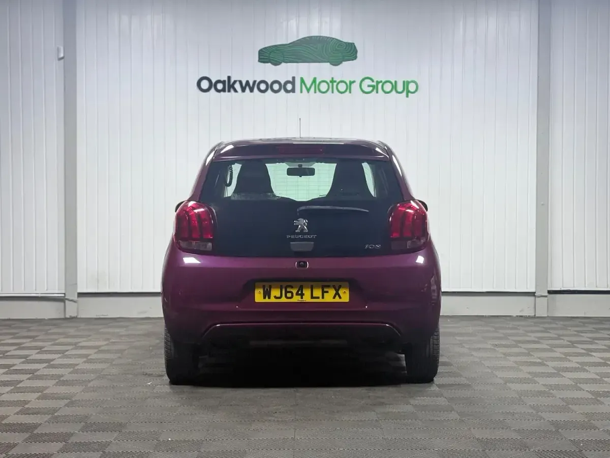 Used Peugeot 108 Active 68 HP (50 kW) 2014 Mauve/purple Hatchback