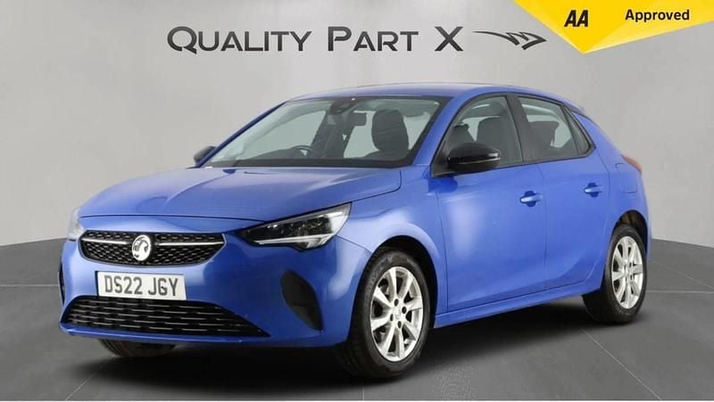 Used Vauxhall Corsa Edition 75 HP (55 kW) 2022 Blue Hatchback