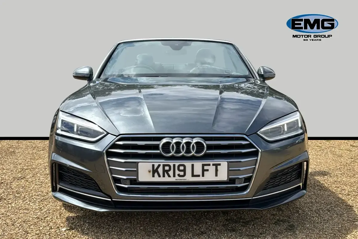 Used Audi A5 Cabriolet S-Line 2019 Grey Cabriolet