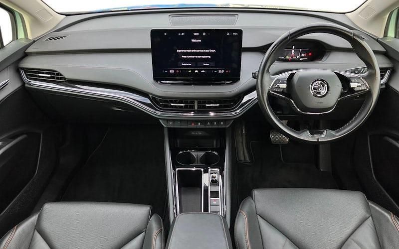 Used Skoda Enyaq iV Suite 131 kW (179 HP) 2021 Silver SUV