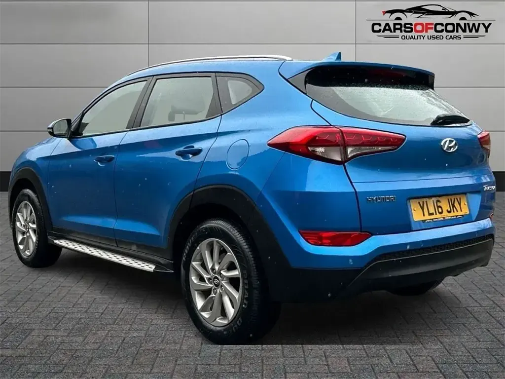 Used Hyundai Tucson SE 132 HP (97 kW) 2016 Blue SUV