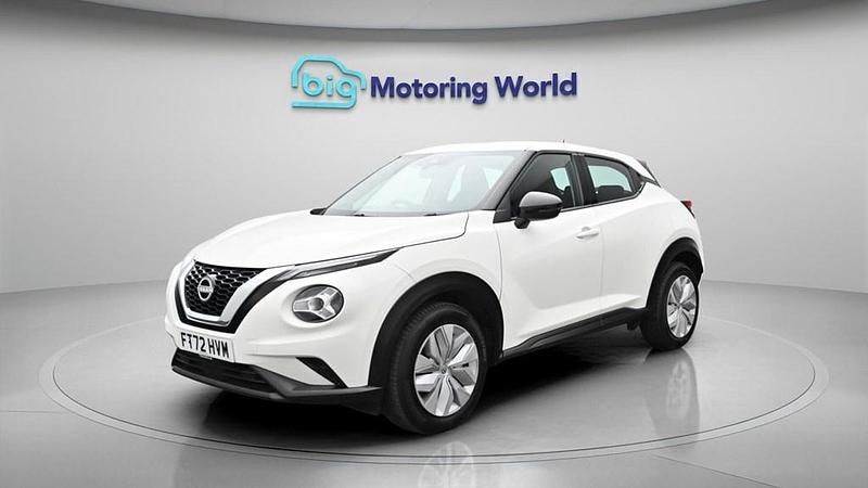 Used Nissan Juke Acenta 114 HP (83 kW) 2023 White SUV