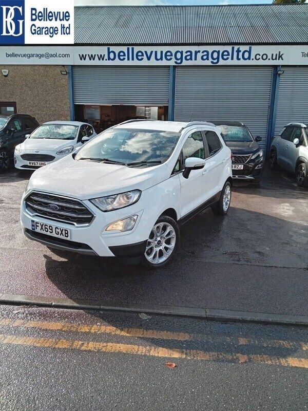 White Used 2019 Ford Ecosport Titanium SUV | £10,499 (Fair price) - Image 1/3