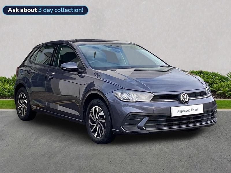 Grey Used 2022 VW Polo Life Hatchback | £15,066 (Fair price) - Image 1/4