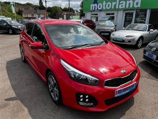 Red Used 2016 Kia Ceed GT GT-Line Hatchback | £8,999 (A bit pricey) - Image 1/1