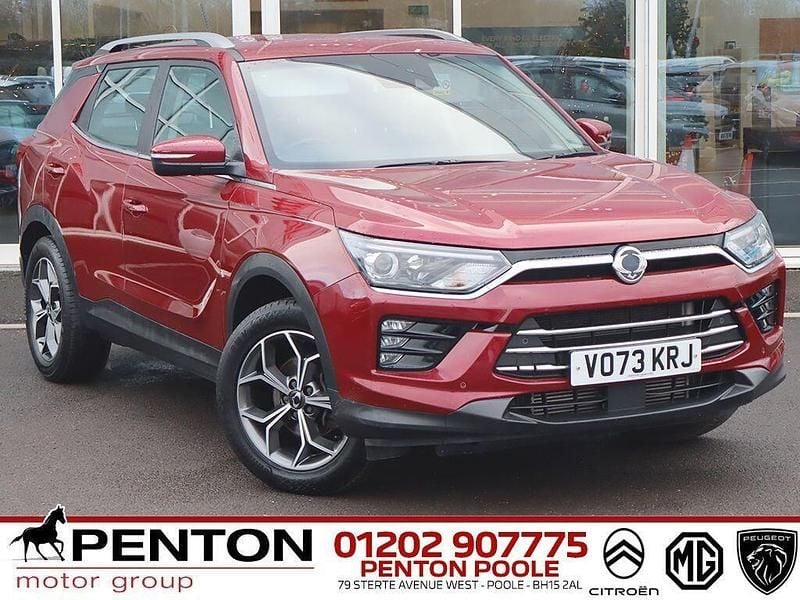 Used Ssangyong (KGM) Korando 163 HP (119 kW) 2023 Red SUV