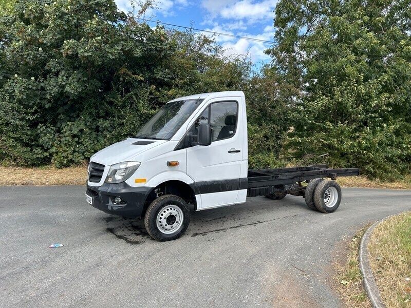White Used 2014 Mercedes Sprinter Van | £13,000 (Expensive) - Image 1/4