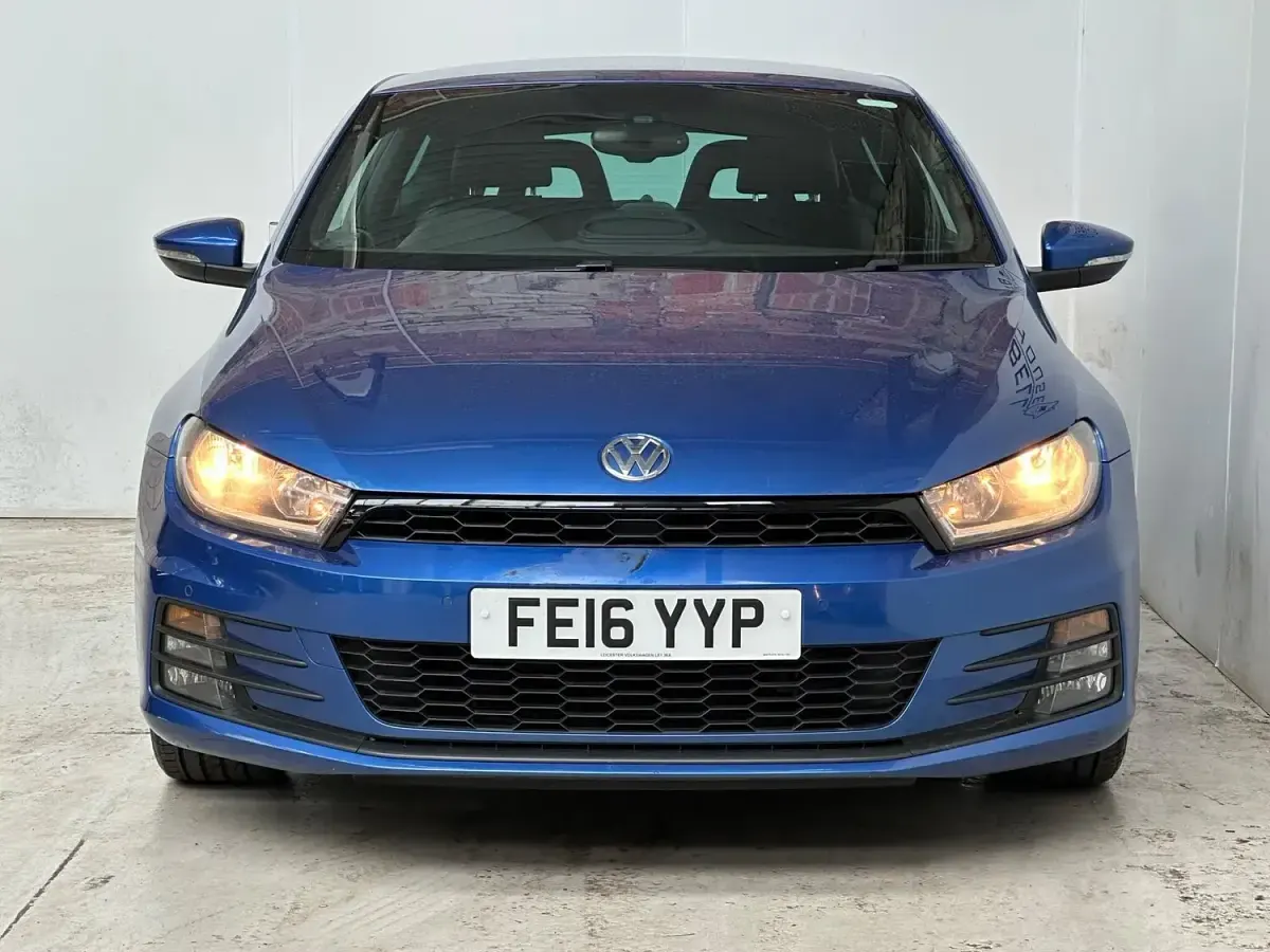 Used VW Scirocco GT 125 HP (91 kW) 2016 Blue Coupe