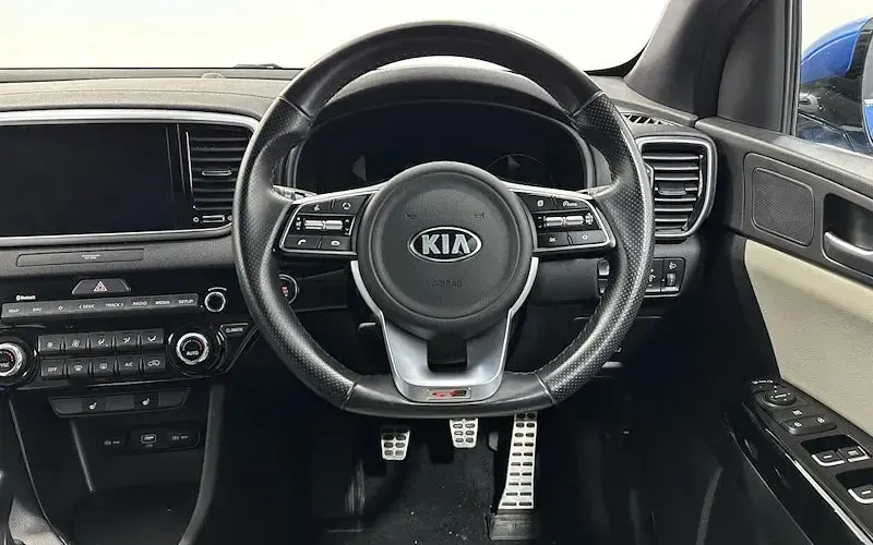 Used Kia Sportage GT-Line 177 HP (130 kW) 2021 Blue SUV